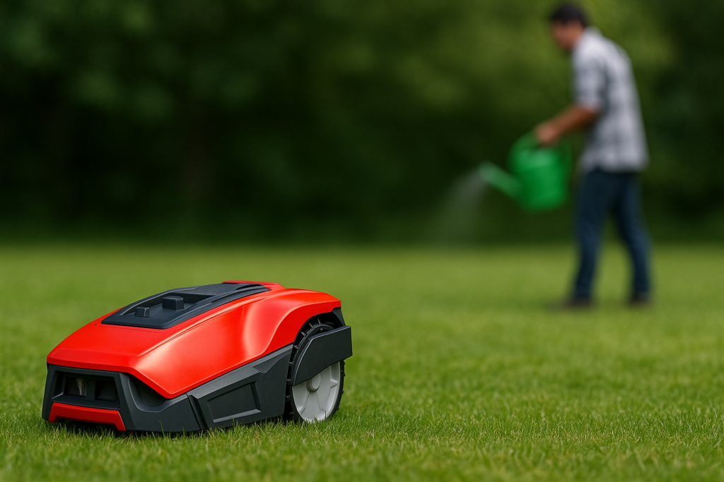 Robot tondeuse marque Einhell