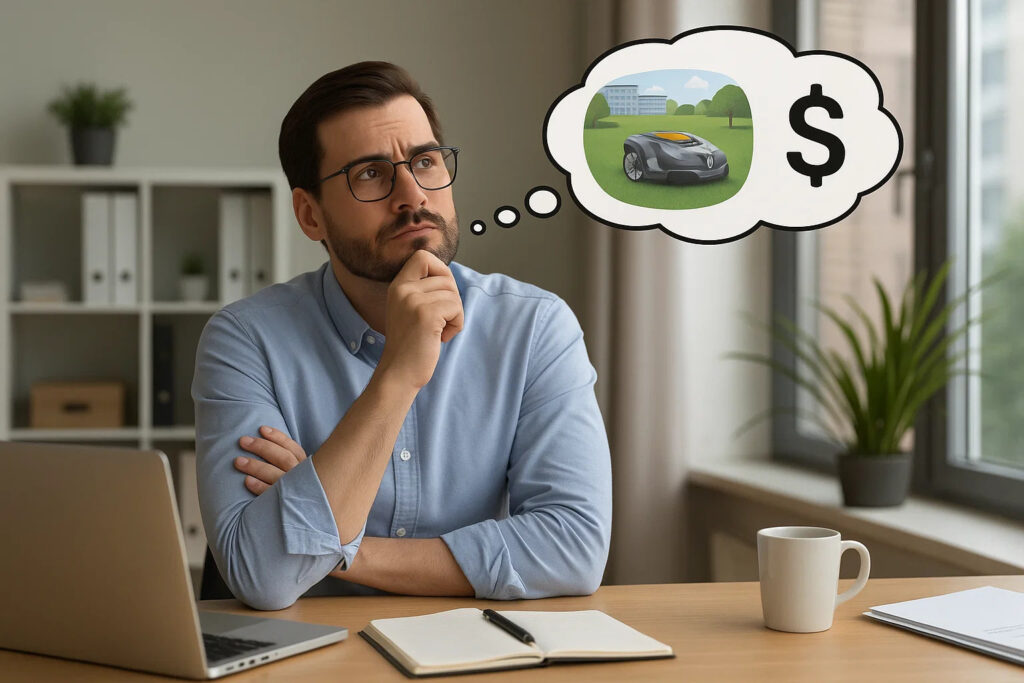 forfaits entreprise robot tondeuse